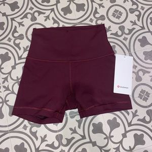 Lululemon Wunder Train High Rise Short Size 4